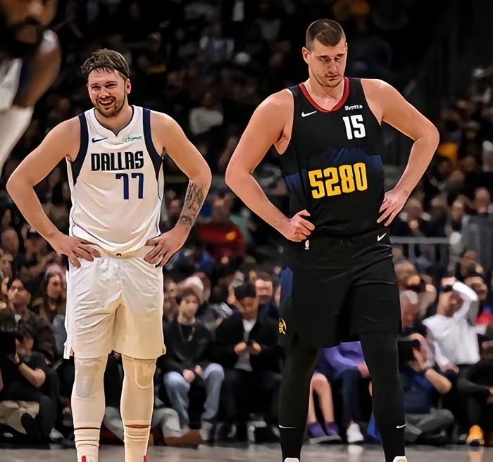 76人对阵公牛，东契奇成为全场焦点